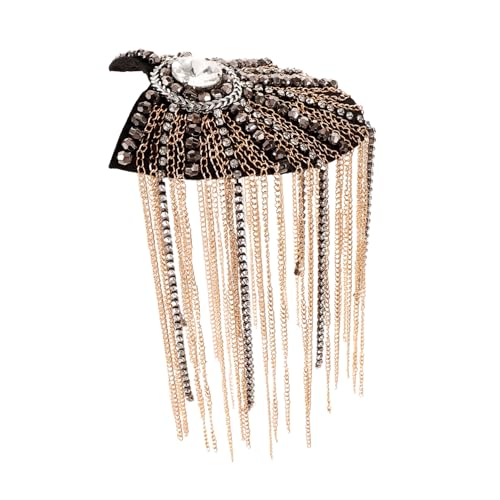 LALAFINA DIY Vintage Quastenschulterklappen Metall Für Kostümdekoration Dekorative Schulterabzeichen Für Anzüge Exquisite Fransen Für Einen Stilvollen Look LALAFINA DIY Vintage Quastenschulterklappen Metall Für Kostümdekoration Dekorative Schulterabzeichen Für Anzüge Exquisite Fransen Für Einen Stilvollen Look von LALAFINA