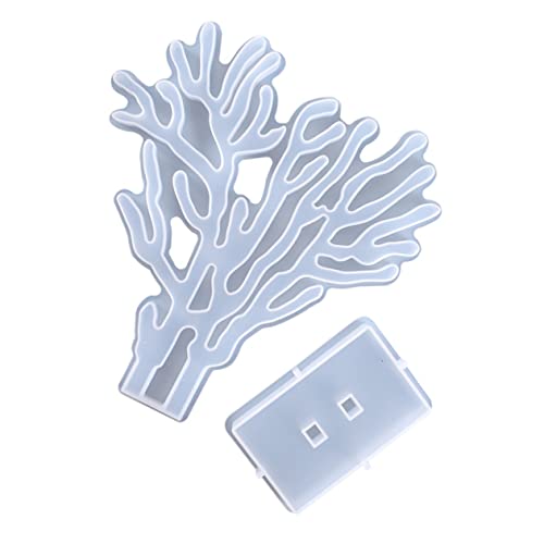 LALAFINA Diy Korallenform Silikonform Praktische Gießform für Kreative Desktop Dekoration Langlebig und Leicht zu Reinigen für Handgemachte Ornamente LALAFINA Diy Korallenform Silikonform Praktische Gießform für Kreative Desktop Dekoration Langlebig und Leicht zu Reinigen für Handgemachte Ornamente von LALAFINA
