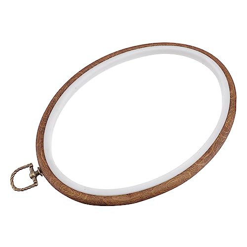 LALAFINA Diy Stickrahmen Oval Vintage Handstickerei Zubehör für Kreative Bastelarbeiten für Kunsthandwerk und Dekoration LALAFINA Diy Stickrahmen Oval Vintage Handstickerei Zubehör für Kreative Bastelarbeiten für Kunsthandwerk und Dekoration von LALAFINA