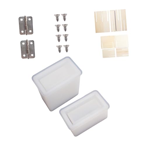 LALAFINA Diy Zigarettenbox Set Silikonform für Zigarettenboxen Zubehör Fertige Boxen für Kreative Diy Projekte und von LALAFINA