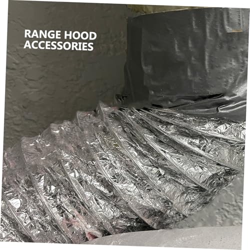 LALAFINA Flexibler Aluminium Abluftschlauch Hitzebeständig Luftdicht Installieren Vielseitig für Küchenabzug Badezimmerlüftung mit Hoher Flexibilität und Langlebigem Material von LALAFINA