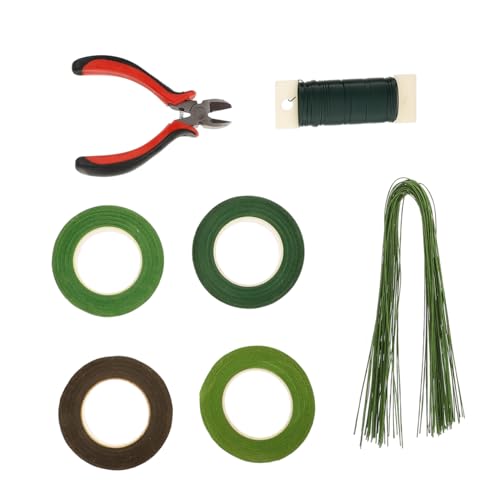 LALAFINA Floristik Werkzeugset Teiliges Set mit Drahtschneider Doppelseitigem Klebeband Blumenbändern für DIY Blumenarrangements und Bastelprojekte LALAFINA Floristik Werkzeugset Teiliges Set mit Drahtschneider Doppelseitigem Klebeband Blumenbändern für DIY Blumenarrangements und Bastelprojekte von LALAFINA