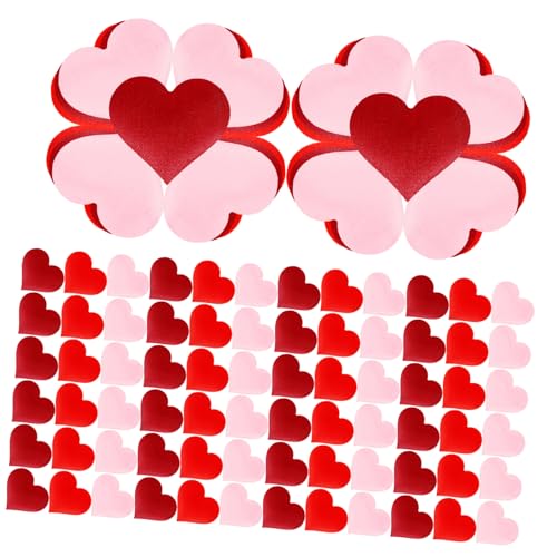 LALAFINA Herzblüten Dekoratives Konfetti Tischstreu Für Valentinstag Hochzeiten Und Partys Und Weinrot Herzen Für Stilvolle Tischdekoration LALAFINA Herzblüten Dekoratives Konfetti Tischstreu Für Valentinstag Hochzeiten Und Partys Und Weinrot Herzen Für Stilvolle Tischdekoration von LALAFINA
