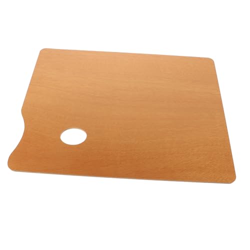 LALAFINA Holz Malpalette Professionelle Öl und Acrylfarben Palette Vintage Holzdesign mit Daumenloch Robustes Langlebiges Material für Künstlerbedarf für Ölgemälde LALAFINA Holz Malpalette Professionelle Öl und Acrylfarben Palette Vintage Holzdesign mit Daumenloch Robustes Langlebiges Material für Künstlerbedarf für Ölgemälde von LALAFINA