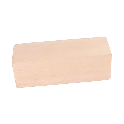 LALAFINA Holzstücke für DIY Projekte Unbehandelte Holzblöcke für Kunsthandwerk Großes Modellmaterial für Bastelarbeiten und Heimdekoration und Splinterfrei von LALAFINA