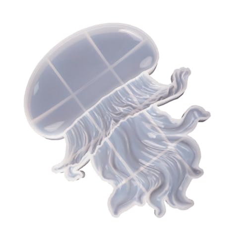 LALAFINA Jellyfish Silikonform für Diy Bastelprojekte Hochwertige Gießform Silikon für Dekorationen Einfach zu Handhaben und Leicht zu Reinigen von LALAFINA