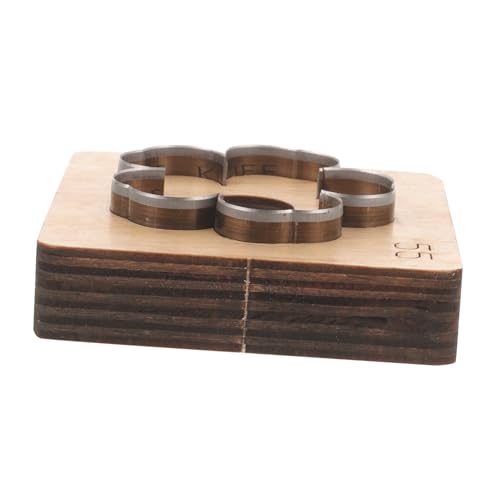 LALAFINA Leder Schneideform für DIY Handwerk Robuste Holzstanze für Präzises von Lederstreifen für Verschiedene Lederprojekte und Einfache Anwendung LALAFINA Leder Schneideform für DIY Handwerk Robuste Holzstanze für Präzises von Lederstreifen für Verschiedene Lederprojekte und Einfache Anwendung von LALAFINA