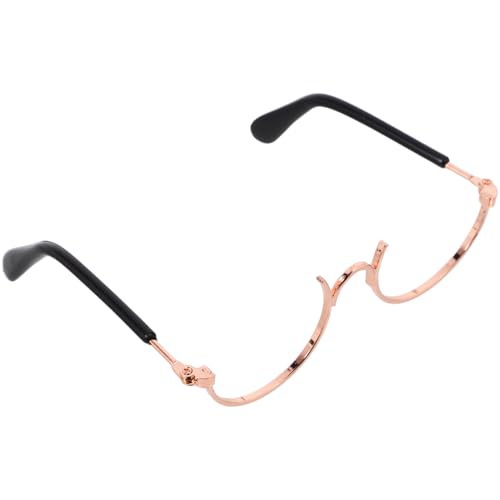 LALAFINA Mini-Puppenbrille Metalldrahtrand Puppe Winzige Brille Puppe Anziehbrille Zum Basteln Puppen Haustiere Kostüm Cosplay LALAFINA Mini-Puppenbrille Metalldrahtrand Puppe Winzige Brille Puppe Anziehbrille Zum Basteln Puppen Haustiere Kostüm Cosplay von LALAFINA