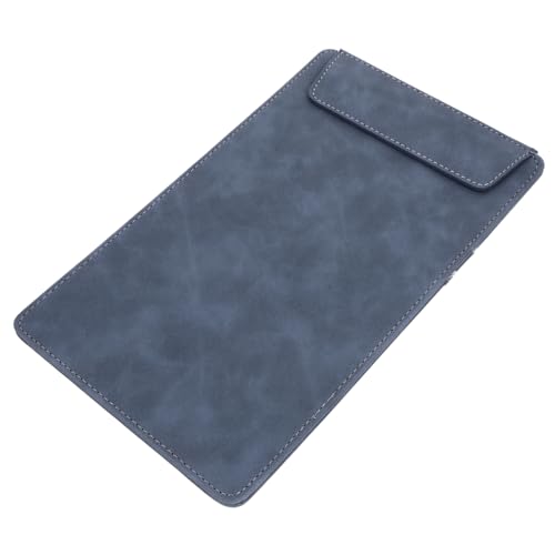 LALAFINA Multi Funktionales Klemmbrett aus Hochwertigem Leder Praktische Dateiablage für Restaurant Menüs und Büroanwendungen und Tragbar Jeansblau LALAFINA Multi Funktionales Klemmbrett aus Hochwertigem Leder Praktische Dateiablage für Restaurant Menüs und Büroanwendungen und Tragbar Jeansblau von LALAFINA