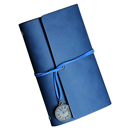 LALAFINA Nachfüllbares Notizbuch Lose Tagebuch Notizblock im Vintage Stil Notizbuch für Reisen Notizen und Inspiration Leicht und Tragbar von LALAFINA