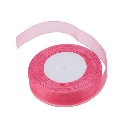 LALAFINA Organza Band Wassermelonenrot Hochwertiges Dekoband für Hochzeiten Partys und Bastelprojekte für Geschenkverpackungen und Haaraccessoires LALAFINA Organza Band Wassermelonenrot Hochwertiges Dekoband für Hochzeiten Partys und Bastelprojekte für Geschenkverpackungen und Haaraccessoires von LALAFINA