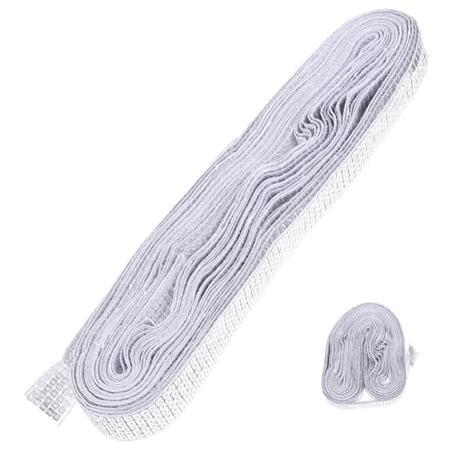 LALAFINA Pailletten -Spitzenhilfsmaterialien mit Trendy für Dekoration Kostüm handgefertigter Bastelbesatz Paillettenbesatz selber machen Kleidung Accessoire DIY -Kleidung Polyester Silber LALAFINA Pailletten -Spitzenhilfsmaterialien mit Trendy für Dekoration Kostüm handgefertigter Bastelbesatz Paillettenbesatz selber machen Kleidung Accessoire DIY -Kleidung Polyester Silber von LALAFINA