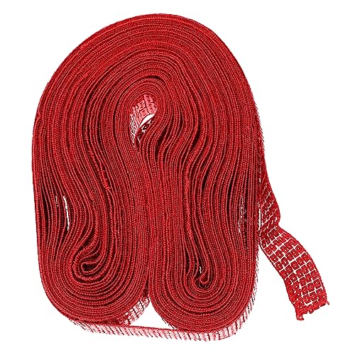 LALAFINA Pailletten -spitzenhilfsmaterialien Handwerk Pailletten Für Funkeln Kleidung Basteln Hochzeit Multifunktionsleiste Gearbeitete Zierleiste Handgefertigter Kostümbesatz Rot Pvc LALAFINA Pailletten -spitzenhilfsmaterialien Handwerk Pailletten Für Funkeln Kleidung Basteln Hochzeit Multifunktionsleiste Gearbeitete Zierleiste Handgefertigter Kostümbesatz Rot Pvc von LALAFINA