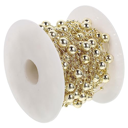 LALAFINA Perlenkettendekoration Strauß Hochzeit Dekorate für Herstellung werkzeug Gliederkette Dekoration Perlenkette selber machen Perlenkettendekor Bastelzubehör Plastik Golden LALAFINA Perlenkettendekoration Strauß Hochzeit Dekorate für Herstellung werkzeug Gliederkette Dekoration Perlenkette selber machen Perlenkettendekor Bastelzubehör Plastik Golden von LALAFINA