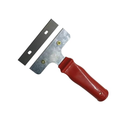 LALAFINA Professionelles Edelstahl Spachtel Werkzeug Robustes Abzieh und Reinigungsset für Silikon und Fugenreste Langlebig Roter Griff Vielseitig für Bau und Renovierungsarbeiten LALAFINA Professionelles Edelstahl Spachtel Werkzeug Robustes Abzieh und Reinigungsset für Silikon und Fugenreste Langlebig Roter Griff Vielseitig für Bau und Renovierungsarbeiten von LALAFINA