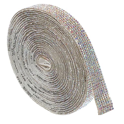 LALAFINA Selbstklebendes Strassband für DIY Projekte Yards Vielseitig für Handyhüllen Bastelarbeiten und Bekleidung Langlebig und Farbecht LALAFINA Selbstklebendes Strassband für DIY Projekte Yards Vielseitig für Handyhüllen Bastelarbeiten und Bekleidung Langlebig und Farbecht von LALAFINA