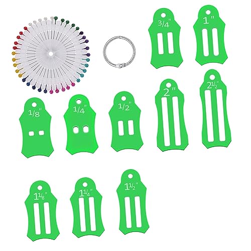 LALAFINA Stoff Schrägband Maker Set Näh und Quilting Werkzeug für Diy Bindungen Langlebig und Einfach zu Bedienen für Handarbeiten Grün LALAFINA Stoff Schrägband Maker Set Näh und Quilting Werkzeug für Diy Bindungen Langlebig und Einfach zu Bedienen für Handarbeiten Grün von LALAFINA