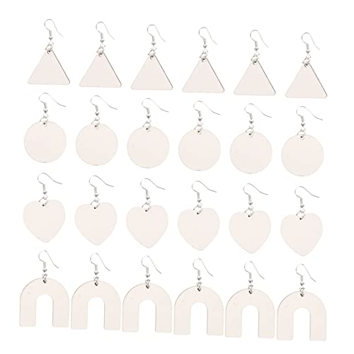 LALAFINA Teiliges mit Lustigen Sublimationsohrringen Diy Holzohrringe für Kreative Bastelprojekte Beidseitig Bedruckbare Materialien für Personalisierte LALAFINA Teiliges mit Lustigen Sublimationsohrringen Diy Holzohrringe für Kreative Bastelprojekte Beidseitig Bedruckbare Materialien für Personalisierte von LALAFINA