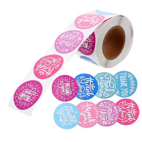 LALAFINA Thank You Aufkleber Selbstklebende Etiketten für Verpackungen Backwaren und Design Verschenken für Feiern LALAFINA Thank You Aufkleber Selbstklebende Etiketten für Verpackungen Backwaren und Design Verschenken für Feiern von LALAFINA