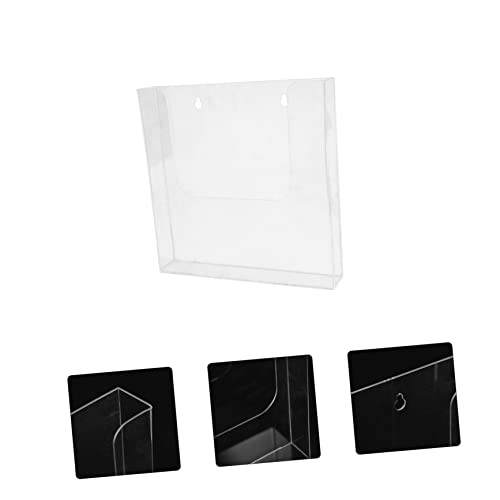 LALAFINA Transparenter Wand magazinhalter aus Acryl Wandmontierter Hängender Akten Papierorganizer Stabiler Langlebiger Displayständer für Büro und Schreibtisch Platzsparend und Flexibel LALAFINA Transparenter Wand magazinhalter aus Acryl Wandmontierter Hängender Akten Papierorganizer Stabiler Langlebiger Displayständer für Büro und Schreibtisch Platzsparend und Flexibel von LALAFINA