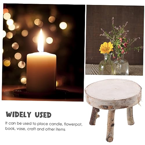 LALAFINA Unlackierter Holzscheiben Tisch aus Birkenholz Stabiles DIY Holzhandwerk Deko Rechteckiger Unfertiger Beistelltisch für Kerzen Blumen Bücher Vielseitiges Naturholz Ornament LALAFINA Unlackierter Holzscheiben Tisch aus Birkenholz Stabiles DIY Holzhandwerk Deko Rechteckiger Unfertiger Beistelltisch für Kerzen Blumen Bücher Vielseitiges Naturholz Ornament von LALAFINA