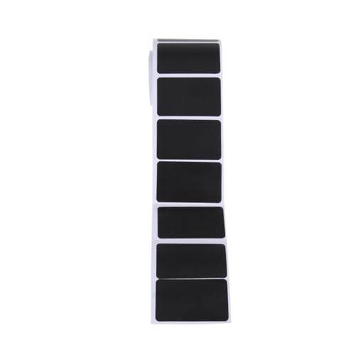 LALAFINA Wiederbeschreibbare PVC Wasserdichte Schwarze Kreidetafel Etiketten Abwischbare Aufkleber für Vorratsdosen Küchenbeschriftung Partydeko Vielseitige Haushalts und Büroetiketten LALAFINA Wiederbeschreibbare PVC Wasserdichte Schwarze Kreidetafel Etiketten Abwischbare Aufkleber für Vorratsdosen Küchenbeschriftung Partydeko Vielseitige Haushalts und Büroetiketten von LALAFINA