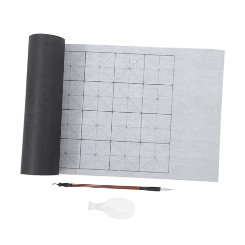 LALAFINA Wiederverwendbares Chinesisches Kalligraphie Set mit Wasser Schreibstoff und Wasserbehälter Übungsset für Anfänger für Klare und Präzise Schriftzüge LALAFINA Wiederverwendbares Chinesisches Kalligraphie Set mit Wasser Schreibstoff und Wasserbehälter Übungsset für Anfänger für Klare und Präzise Schriftzüge von LALAFINA