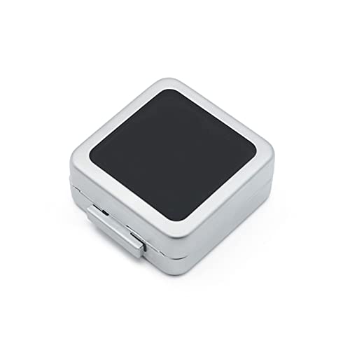 Schmuck-Aufbewahrungsbox aus Metall, lose Diamant-Box, Schiebeschnalle, Schmucksteine, Schmuckperlen, Steinglas, Diamant-Aufbewahrungsbox, Schmuck-Box mit transparentem Deckel von LAMDNL