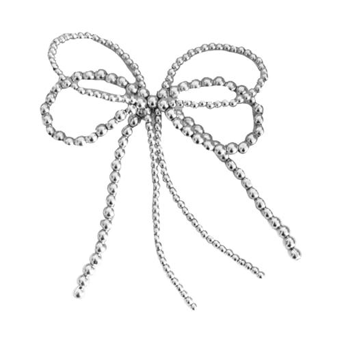 LAMDNL Eleganter Perlenschleifen-Anhänger für Schmuckherstellung, DIY, Schlüsselanhänger, Halskette, Ohrringe, Handwerk, Schuhschnalle, Ornament-Zubehör von LAMDNL