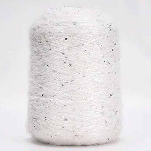 LAMPPE 520 g glitzerndes Garn, weiches, natürliches, buntes Plüsch-Mohair-Paillettengarn zum Stricken, Eisseide, metallisiertes Garn, Webart, Häkel-Nähgarn LAMPPE 520 g glitzerndes Garn, weiches, natürliches, buntes Plüsch-Mohair-Paillettengarn zum Stricken, Eisseide, metallisiertes Garn, Webart, Häkel-Nähgarn von LAMPPE