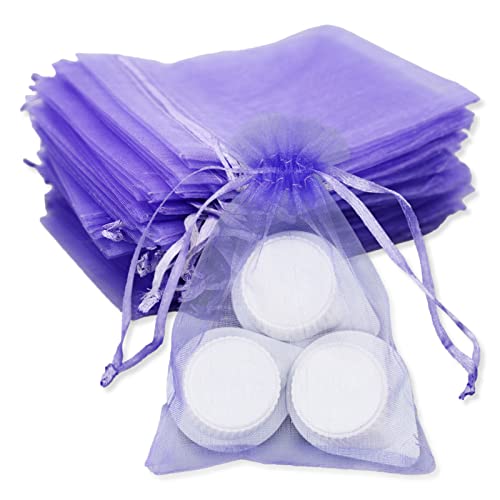 50 Stück Organza-Beutel, 9 x 12 cm, Schmuckbeutel, Organza-Beutel, kleine Geschenktüten, hellviolett, für Babyparty, Hochzeit, Kindergeburtstag, Party, Weihnachten 50 Stück Organza-Beutel, 9 x 12 cm, Schmuckbeutel, Organza-Beutel, kleine Geschenktüten, hellviolett, für Babyparty, Hochzeit, Kindergeburtstag, Party, Weihnachten von LAMXD