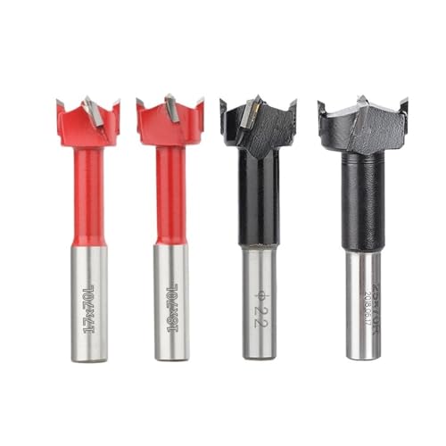 4 Flöten Forstnerbohrer Hartmetall Holzfräser 15/20/35 mm Legierung Lochöffner Holzbearbeitungs-Schneidwerkzeuge(Right,20x70mm) von LANAPPTLTG