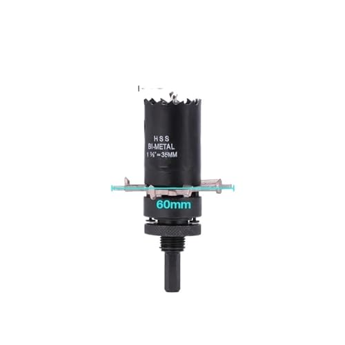 CMCP HSS-Lochsägen-Schneider, Bohrer, Spotlight-Montagelochöffner, passend for Bohren von Wänden, Beton, Zement, Keramikfliesen, Mauerwerksbohrer(35x60x3mm) von LANAPPTLTG