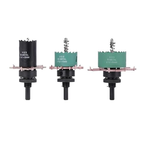 CMCP HSS-Lochsägen-Schneider, Bohrer, Spotlight-Montagelochöffner, passend for Bohren von Wänden, Beton, Zement, Keramikfliesen, Mauerwerksbohrer(50x80x3mm) von LANAPPTLTG