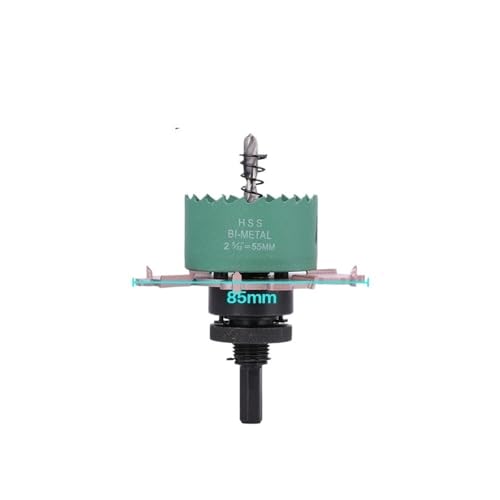 CMCP HSS-Lochsägen-Schneider, Bohrer, Spotlight-Montagelochöffner, passend for Bohren von Wänden, Beton, Zement, Keramikfliesen, Mauerwerksbohrer(55x85x3mm) von LANAPPTLTG