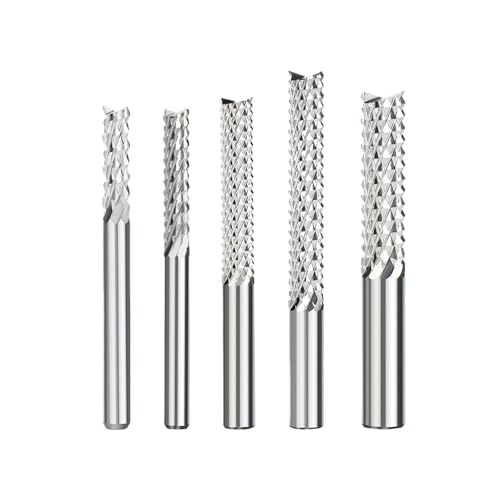 CMCP PCB Fräser Mais Schaftfräser Schaft 1/8 4 6 8 10 12mm Hartmetall-Schaftfräser CNC-Schneidfräswerkzeuge(D6x22x50L) von LANAPPTLTG