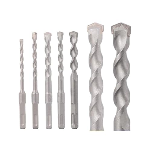 CMCP SDS Plus Bohrer 1 Stück Hammerbohrer Passend for Wandbeton Ziegelmauerwerk Elektrischer Hammer Lochsäge Bohrwerkzeuge 6-25 mm(14x500) von LANAPPTLTG