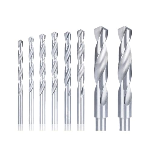 CMCP ST Spiralbohrer HSS 4241 Metallbohrer Passend for Gewindereparaturwerkzeug Bohren 2,1–16,5 mm Metalllochschneider(6.2mm,5pcs) von LANAPPTLTG