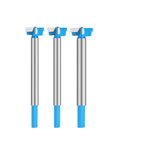 Verlängerter Forstnerbohrer mit Sechskantschaft, 25–35 mm, Lochsägenschneider, Hartmetall-Holzfräser, Holzbearbeitungs-Fräser(16x125mm) von LANAPPTLTG