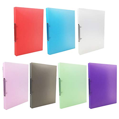 LANCHEN A4 Ringbuch farbig transparent Loseblatt-Papiermappen-Aufbewahrung LANCHEN A4 Ringbuch farbig transparent Loseblatt-Papiermappen-Aufbewahrung von LANCHEN