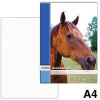LANDRÉ® Zeichenblock DIN A4 100 g/qm, 20 Blatt, 1 Block von LANDRÉ®