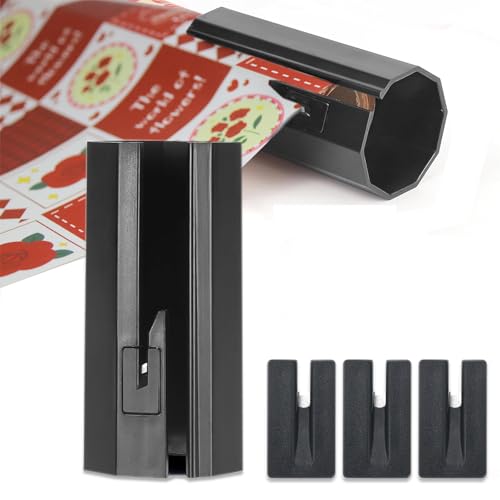 LANGNIDORIS Geschenkpapier Schneider für Rollen, Geschenkpapierschneider, Wrap Slice für Rollen, Geschenkpapier Cutter für Weihnachtlicher, Valentinstag, Geburtstag, Feiertage, Bastel-Geschenkpapier LANGNIDORIS Geschenkpapier Schneider für Rollen, Geschenkpapierschneider, Wrap Slice für Rollen, Geschenkpapier Cutter für Weihnachtlicher, Valentinstag, Geburtstag, Feiertage, Bastel-Geschenkpapier von LANGNIDORIS