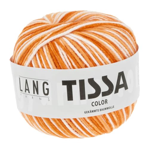 LANGYARNS Tissa Color - Farbe: Orange (0359) - 50 g/ca. 80 m Wolle von LANGYARNS