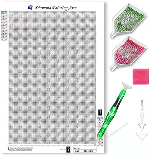 LANKYBOX Mystery Diamond Painting Kits for Adult，Round Diamonds Full Drill DIY 5D Mysterious Bilder Diamant Painting，Children Diamond Painting Art Gift Crystal Crafts Family Decoration 35 x 45cm von LANKYBOX