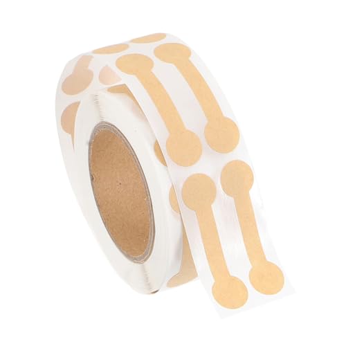 1 Rolle Kraftpapier Schmuck Preisschilder Aufkleber Selbstklebende für Ringe Ohrringe und Armbänder für und Schmuckidentifikation von LAPYAPPE