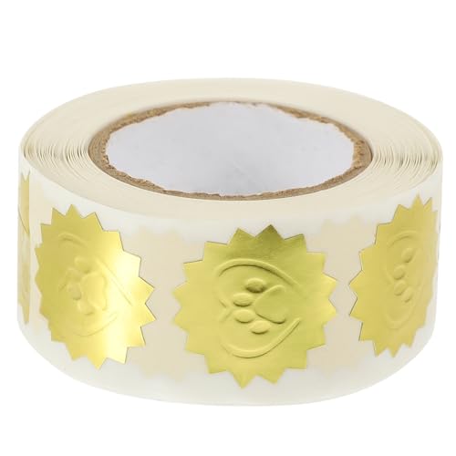 1 Rolle Selbstklebende Runde Aufkleber Wasserdichte Dekorative für Hochzeit und Diy Projekte Versiegeln von Umschlägen und Geschenkboxen 1 Rolle Selbstklebende Runde Aufkleber Wasserdichte Dekorative für Hochzeit und Diy Projekte Versiegeln von Umschlägen und Geschenkboxen von LAPYAPPE