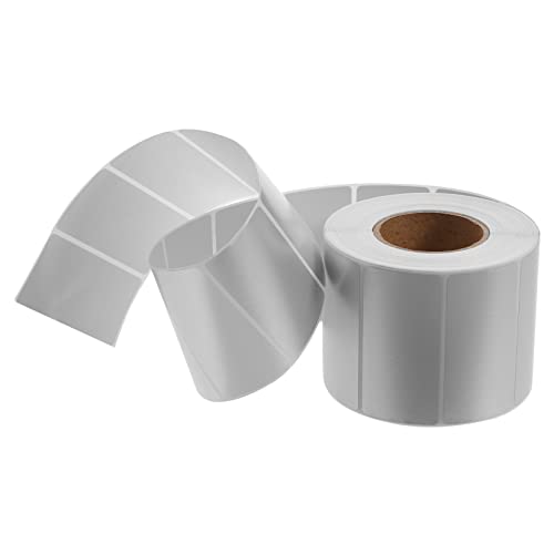 1 Rolle Selbstklebende Thermoetiketten Mattes Silberne für Thermodrucker für Büro Haushalt und Versand und Vielseitig Einsetzbar von LAPYAPPE