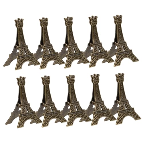 10 Stück Teiliges Tischkartenhalter Eiffelturm aus Dekorative Memo Clips für Hochzeiten Partys Menükarten und Tischdekoration Robuste und Stilvolle Kartenständer von LAPYAPPE