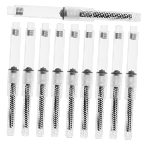 LAPYAPPE 10 Stück Tintenabsorber für Füllfederhalter Hochwertige Tintenfüllhilfe Einfache Nachfüllung mit Flaschenfarbe Einsetzbar Kompatibel mit Standard Füllfederhaltern von LAPYAPPE