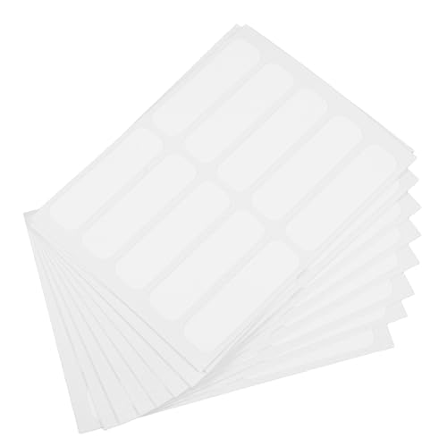 100 Stück Waschbare Stoffetiketten für Kleidung Bügelbare Namensschilder für Schreibbare Textiletiketten für Wäsche Pflegeheim und Kindergarten 100 Stück Waschbare Stoffetiketten für Kleidung Bügelbare Namensschilder für Schreibbare Textiletiketten für Wäsche Pflegeheim und Kindergarten von LAPYAPPE